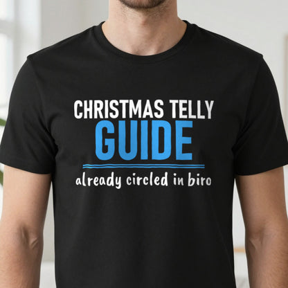 Christmas Telly Guide Already Circled Funny Christmas Jumper & T-Shirt in another colour