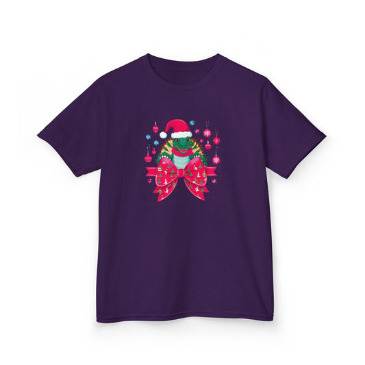 Christmas Turtle Kids T-Shirt - funny t-shirt by Cheeky Business