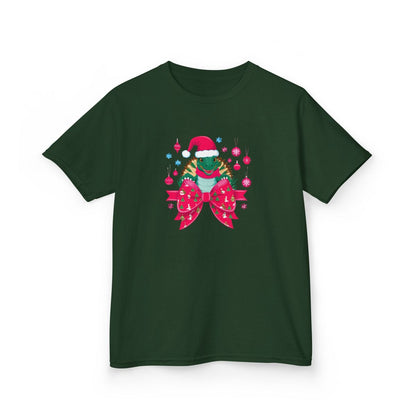 Christmas Turtle Kids T-Shirt - funny t-shirt by Cheeky Business