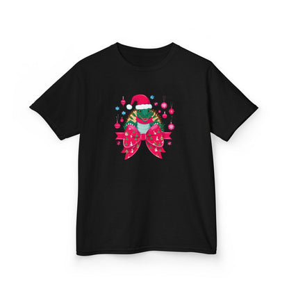 Christmas Turtle Kids T-Shirt - funny t-shirt by Cheeky Business