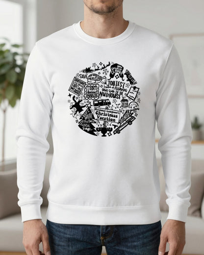 Christmas Vacation Quotes Collage T-Shirt & Sweatshirt worn