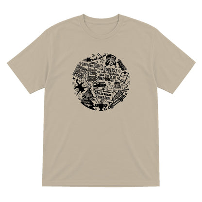 Christmas Vacation Quotes Collage T-Shirt & Sweatshirt T-Shirt in Sand