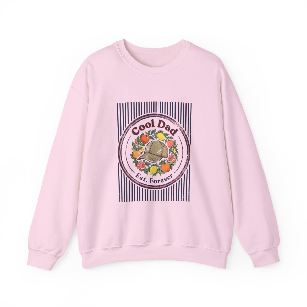 Cool Dad Est. Forever Retro Dad Sweatshirt - funny sweatshirt by Cheeky Business