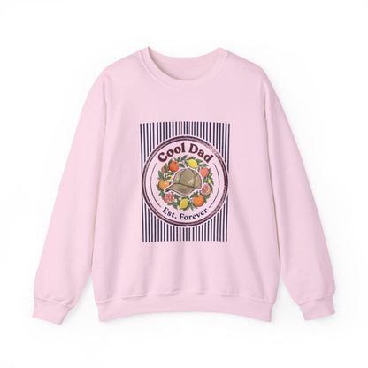 Cool Dad Est. Forever Retro Dad Sweatshirt - funny sweatshirt by Cheeky Business