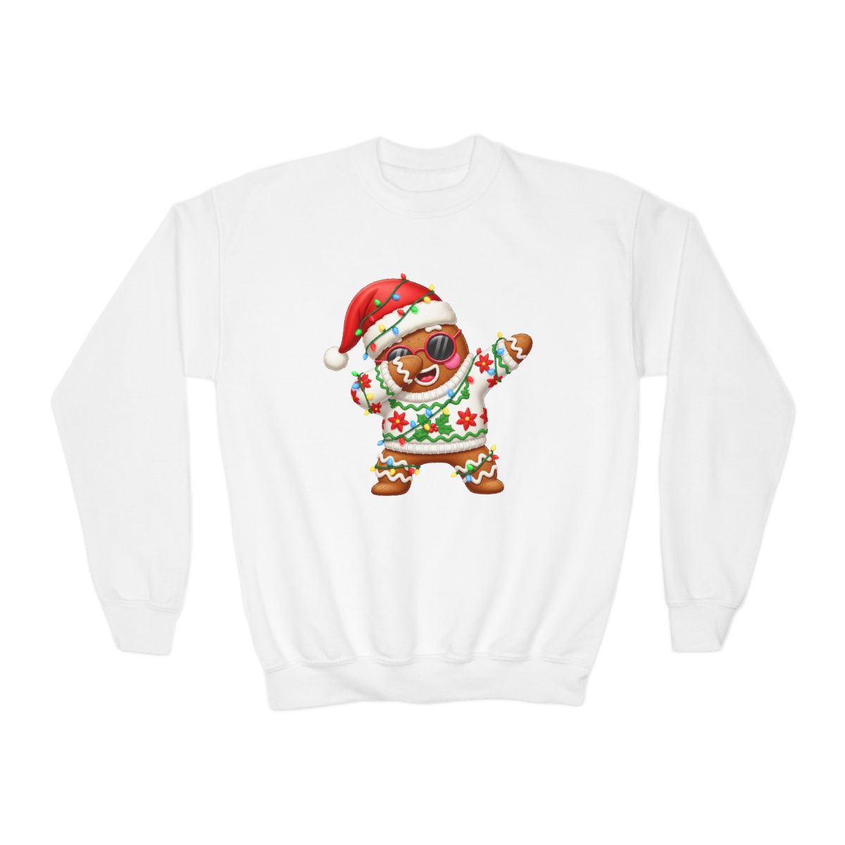 Gingerbread Dab Christmas Sweatshirt - funny t-shirt by Cheeky Business
