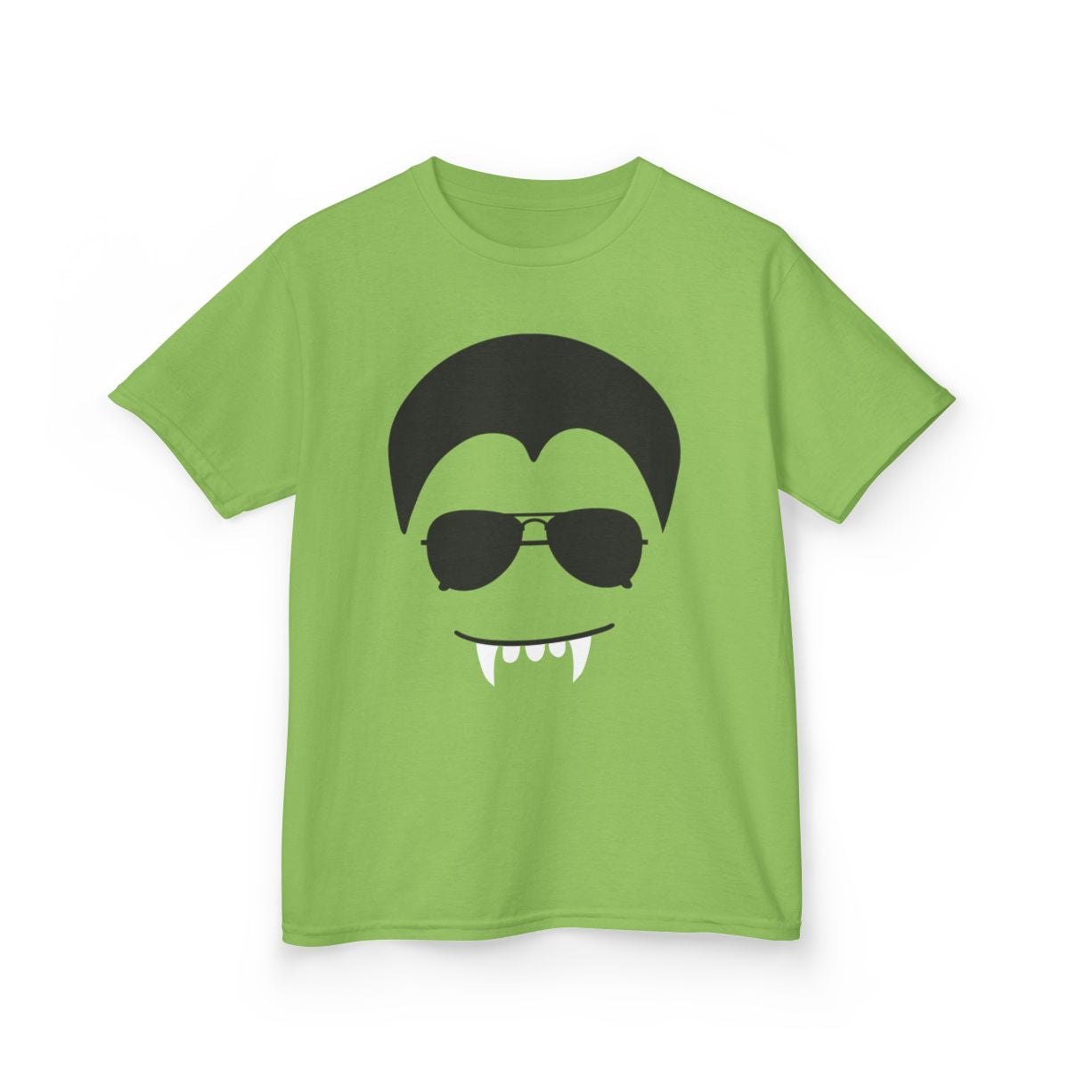 Cool Vampire Face Halloween Kids T-Shirt - funny t-shirt by Cheeky Business
