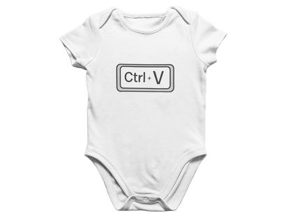 Copy & Paste Matching Dad and Baby Set - Ctrl+C Ctrl+V Shirt & Onesie matching outfit set product image 4 from Beast and Beauty