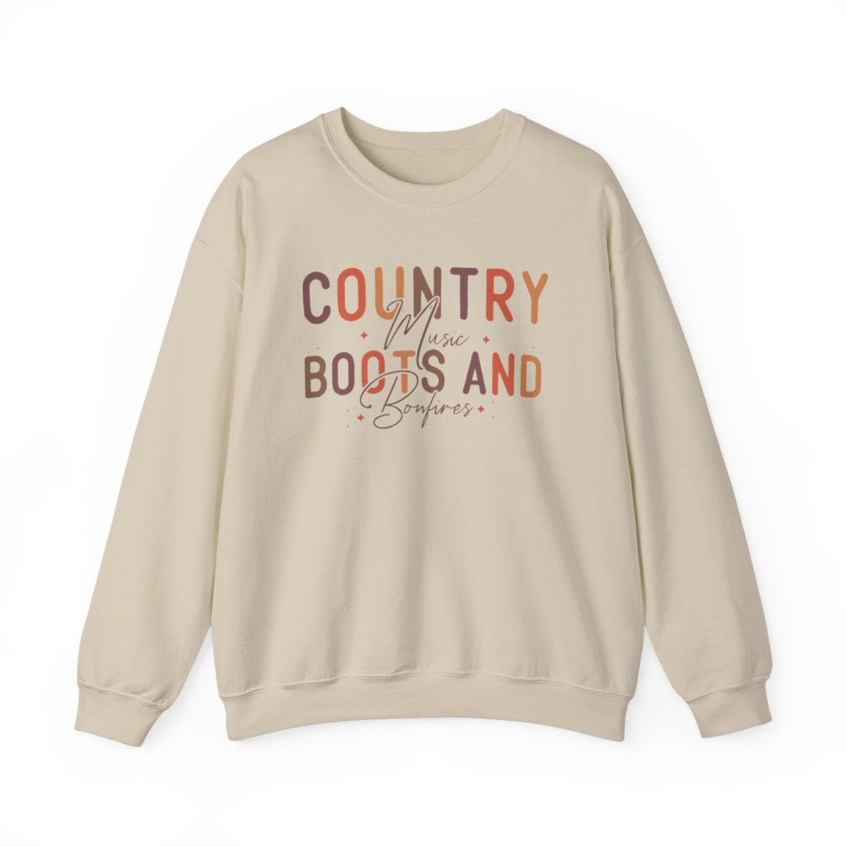 Country Boots and Bonfires Sweatshirt - funny sweatshirt by Cheeky Business