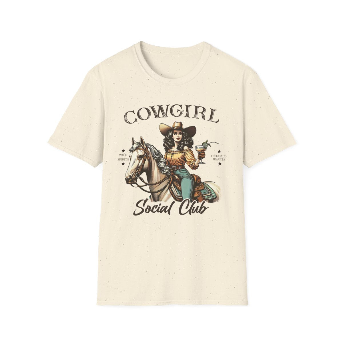 Cowgirl Social Club T-Shirt - funny t-shirt by Cheeky Business