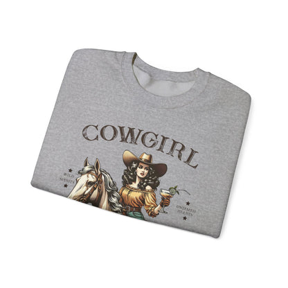 Cowgirl Social Club Western Sweatshirt - funny sweatshirt by Cheeky Business
