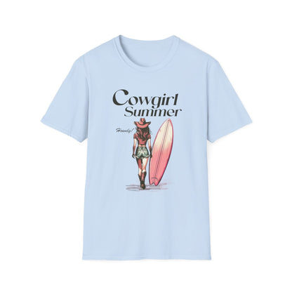 Cowgirl Summer T-Shirt - funny t-shirt by Cheeky Business