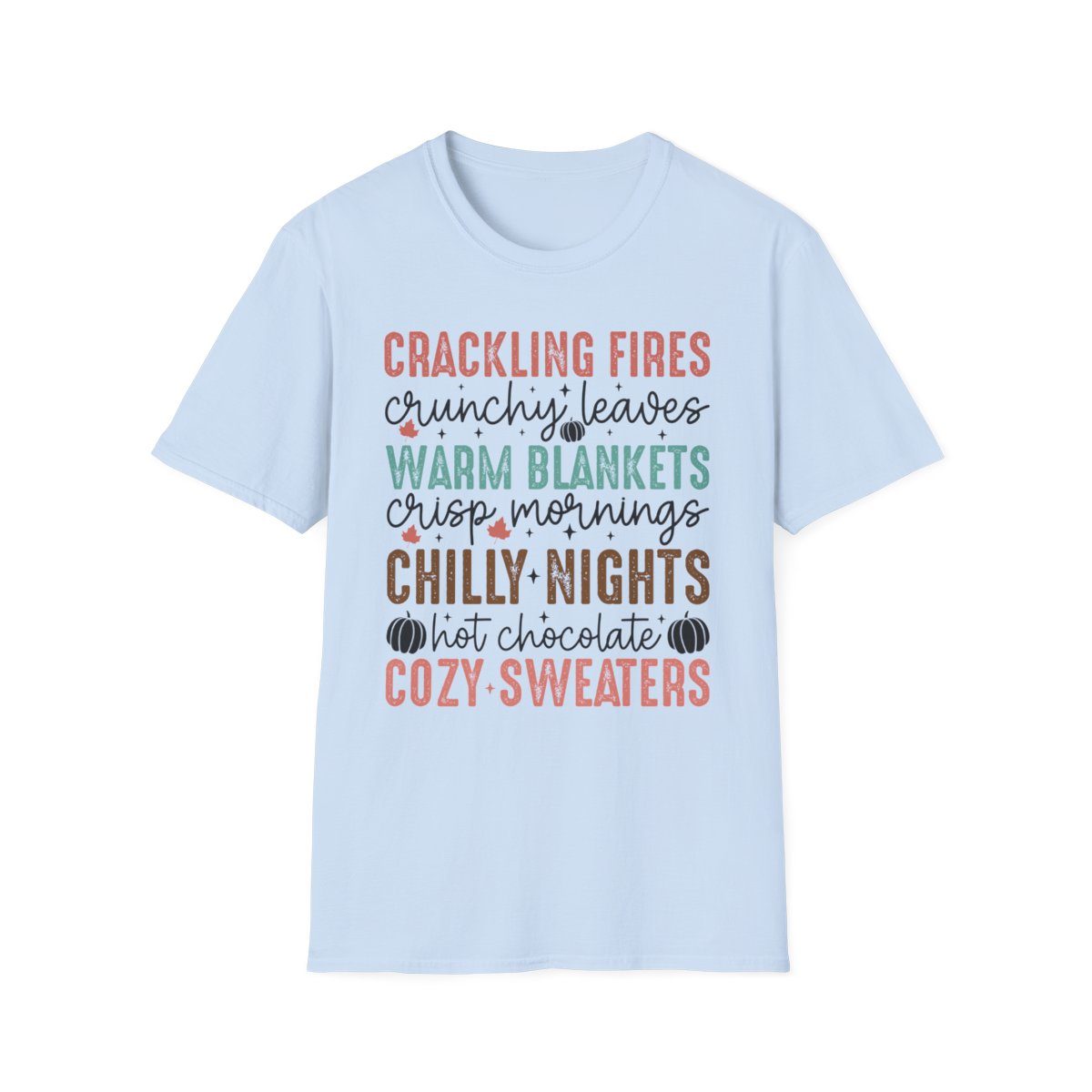 Cozy Fall Vibes T-Shirt - funny t-shirt by Cheeky Business