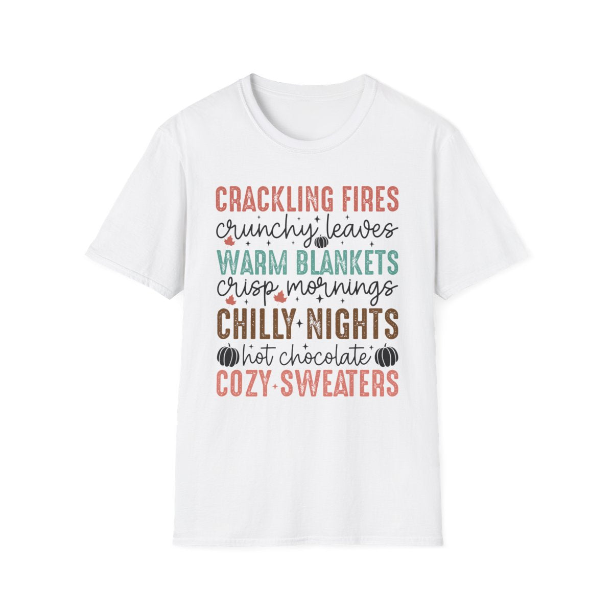 Cozy Fall Vibes T-Shirt - funny t-shirt by Cheeky Business