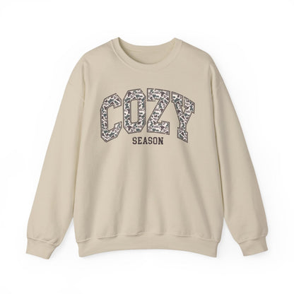 Cozy Season Camo Sweatshirt - funny sweatshirt by Cheeky Business