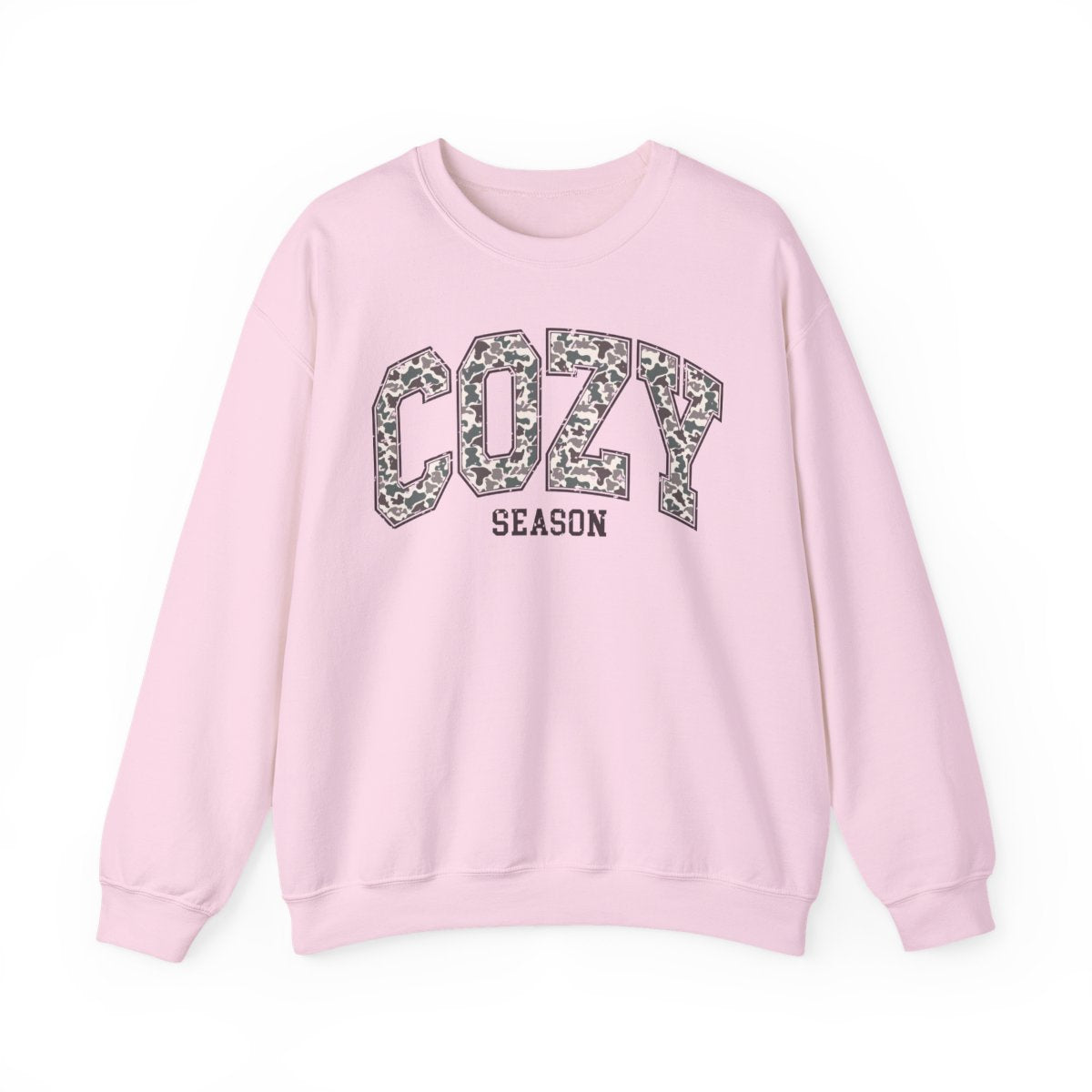 Cozy Season Camo Sweatshirt - funny sweatshirt by Cheeky Business