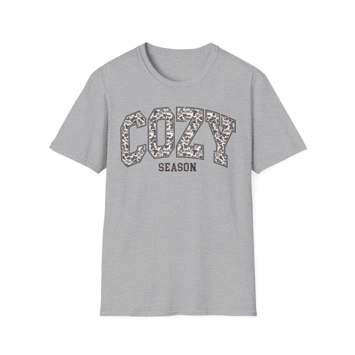 Cozy Season Leopard Print T-Shirt - funny t-shirt by Cheeky Business