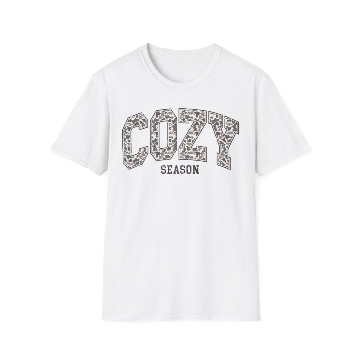 Cozy Season Leopard Print T-Shirt - funny t-shirt by Cheeky Business