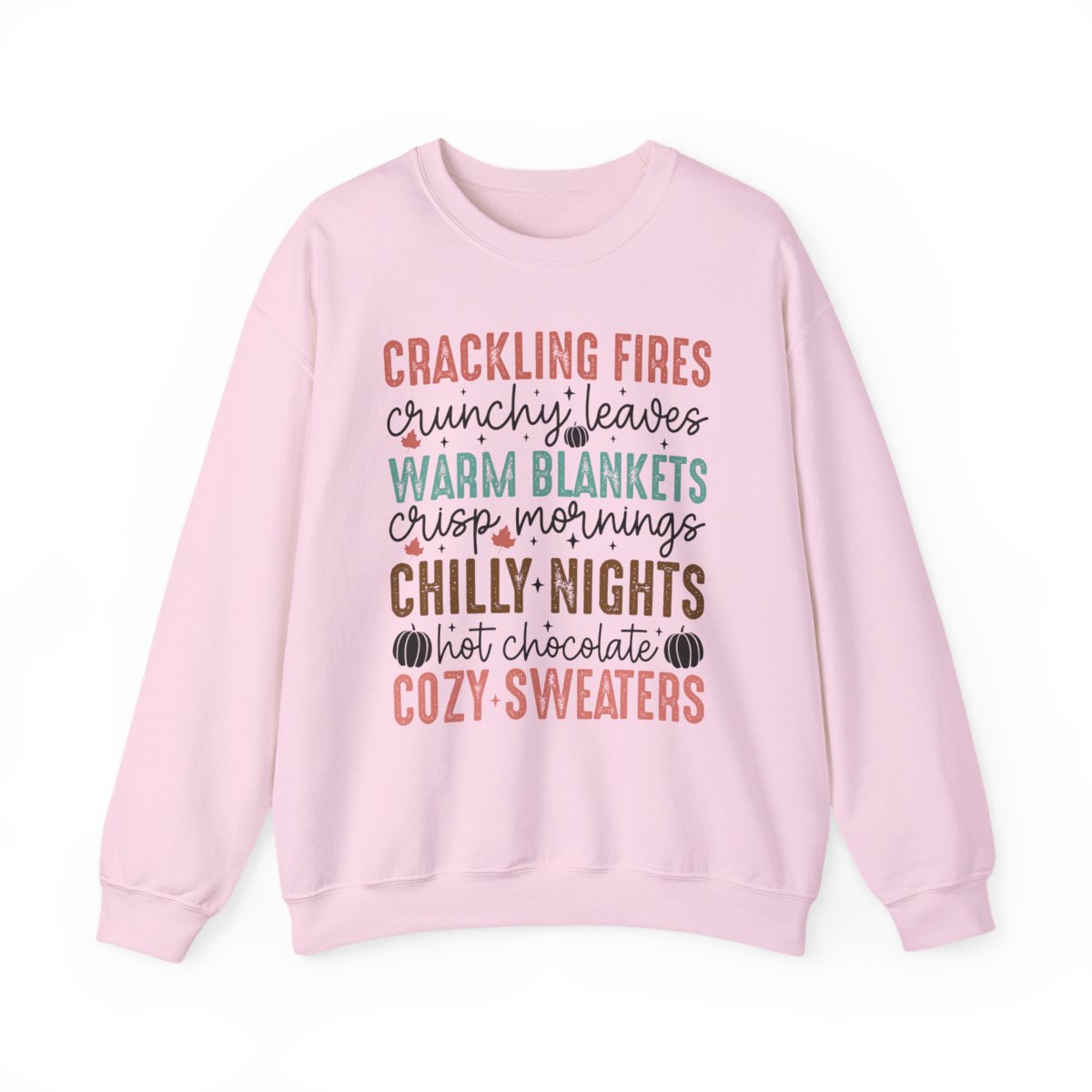 Crackling Fires Crunchy Leaves Sweatshirt - funny sweatshirt by Cheeky Business