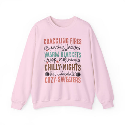 Crackling Fires Crunchy Leaves Sweatshirt - funny sweatshirt by Cheeky Business
