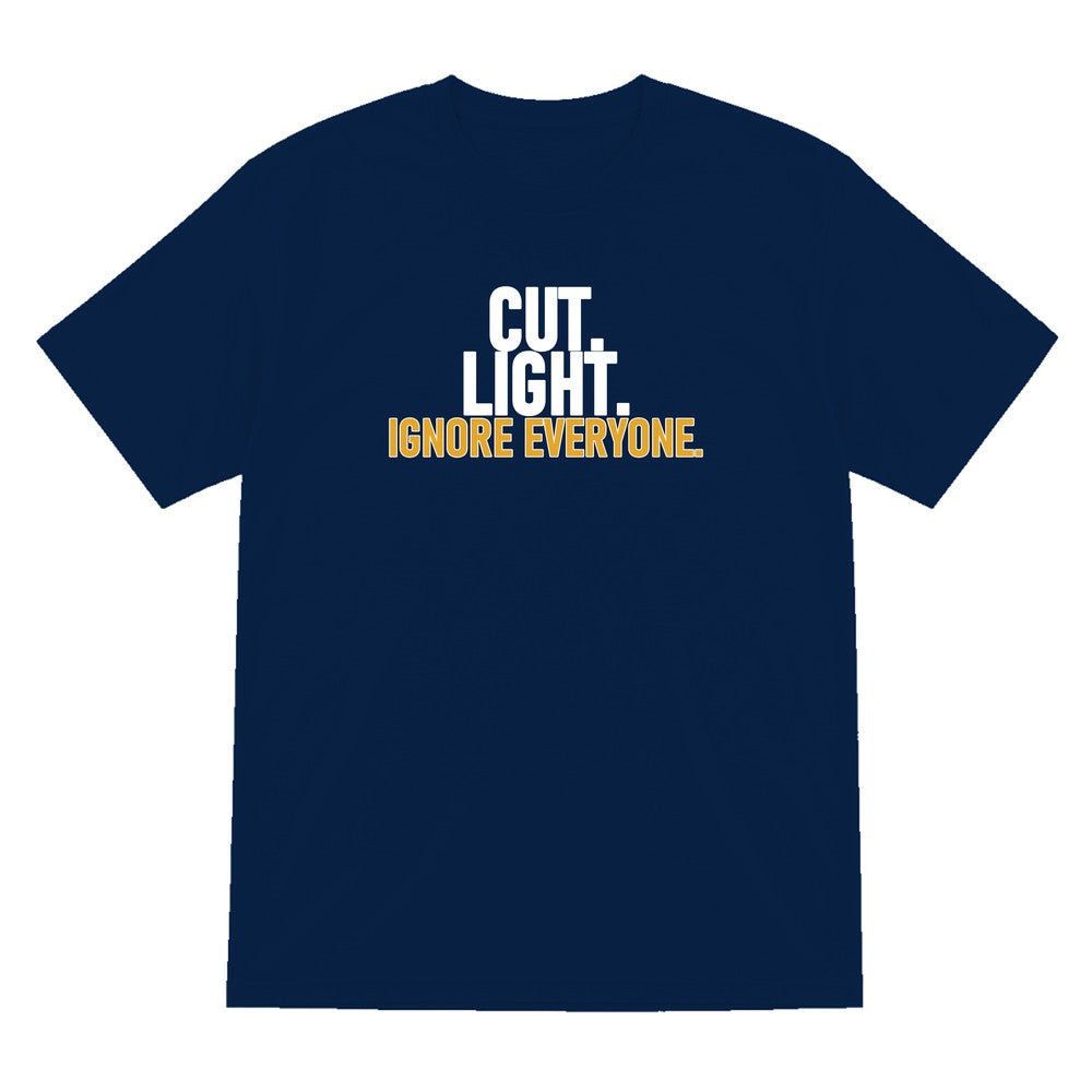Cut Light Ignore Everyone Funny Cigar T-Shirt & Sweatshirt T-Shirt in Navy