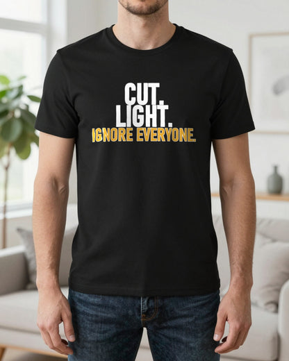 Cut Light Ignore Everyone Funny Cigar T-Shirt & Sweatshirt worn