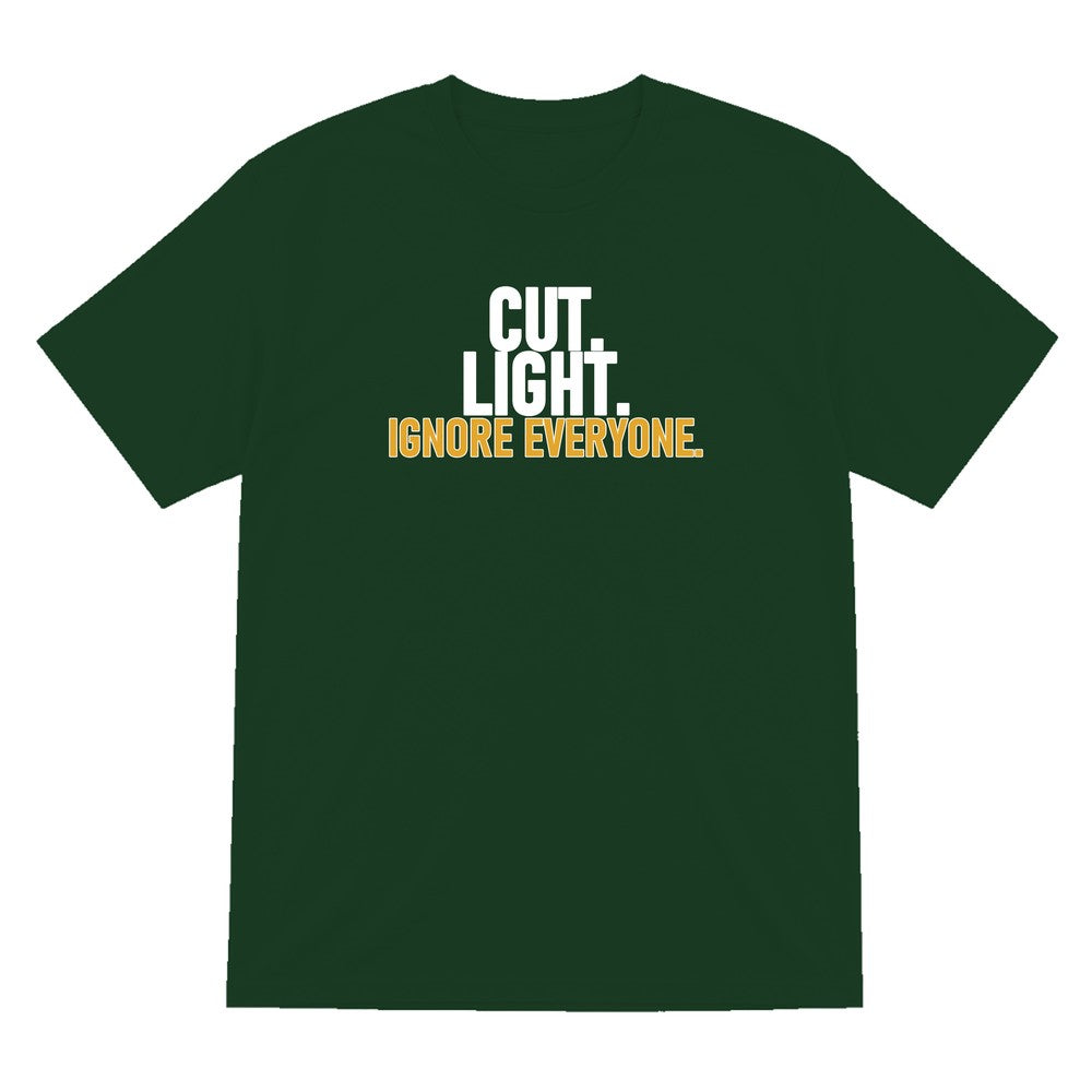 Cut Light Ignore Everyone Funny Cigar T-Shirt & Sweatshirt T-Shirt in Forest Green