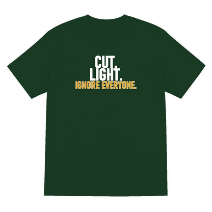 Cut Light Ignore Everyone Funny Cigar T-Shirt & Sweatshirt T-Shirt in Forest Green