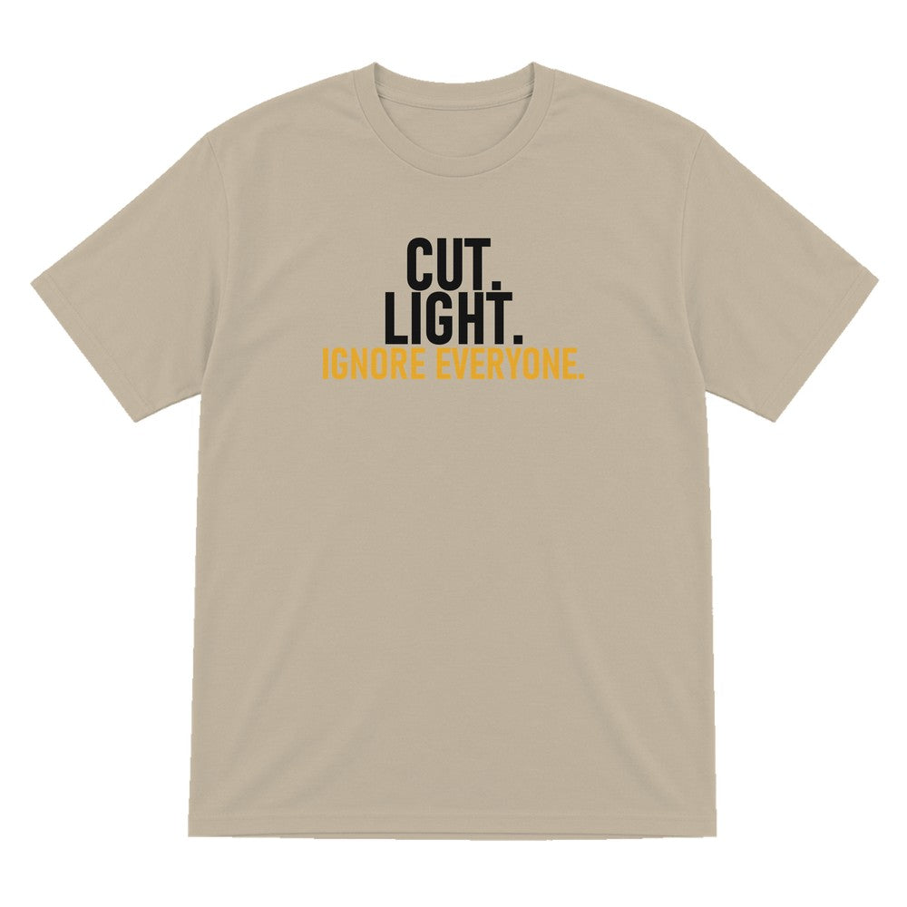 Cut Light Ignore Everyone Funny Cigar T-Shirt & Sweatshirt T-Shirt in Sand