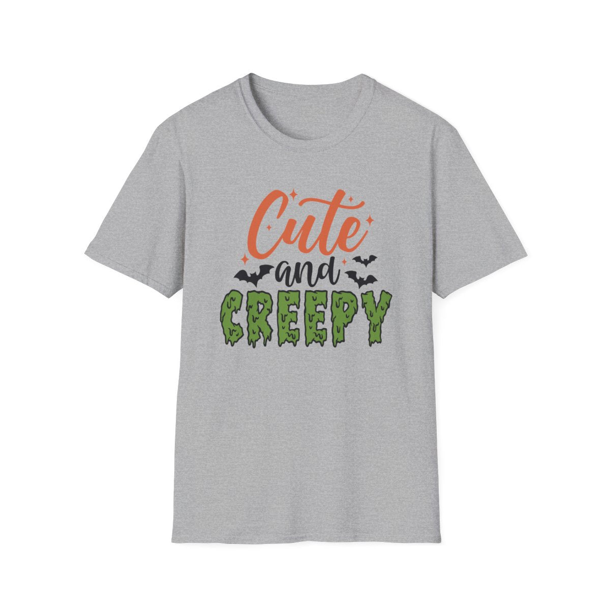 Cute And Creepy Halloween Graphic T-Shirt - funny t-shirt by Cheeky Business