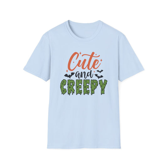 Cute And Creepy Halloween Graphic T-Shirt - funny t-shirt by Cheeky Business
