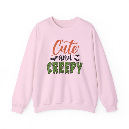 Cute and Creepy Halloween Sweatshirt - funny sweatshirt by Cheeky Business
