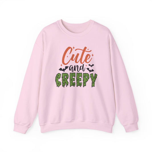 Cute and Creepy Halloween Sweatshirt - funny sweatshirt by Cheeky Business