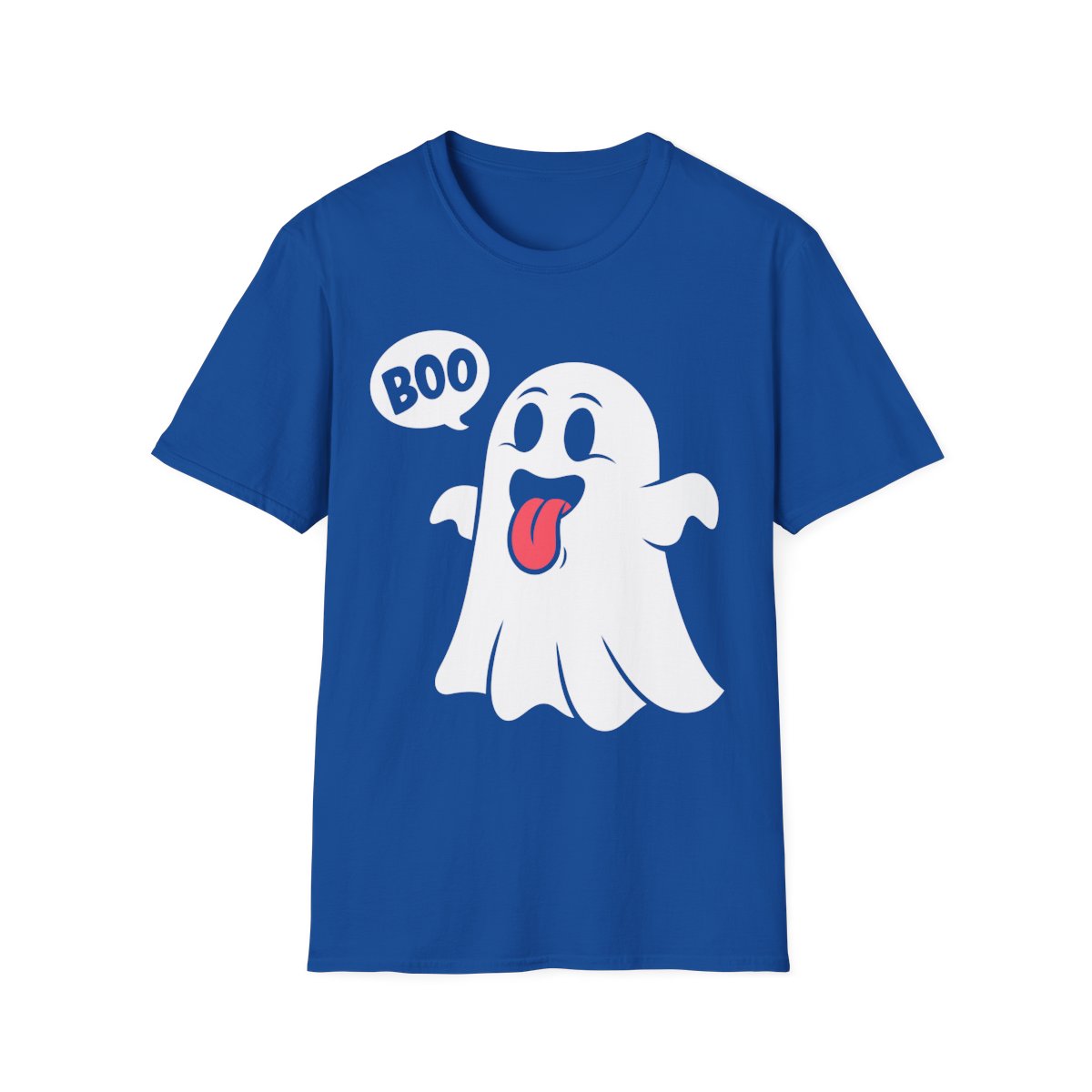 Cute Boo Ghost Halloween T-Shirt - funny t-shirt by Cheeky Business