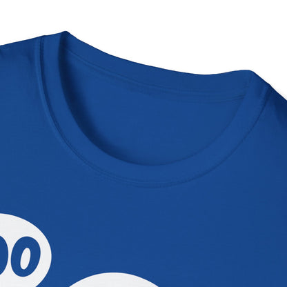 Cute Boo Ghost Halloween T-Shirt - funny t-shirt by Cheeky Business