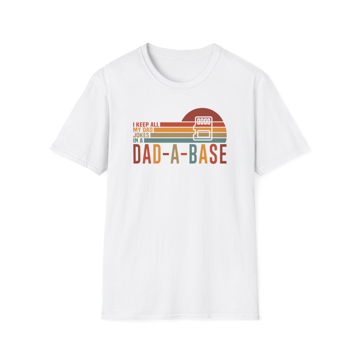 Dad-A-Base Dad Jokes T-Shirt - funny t-shirt by Cheeky Business