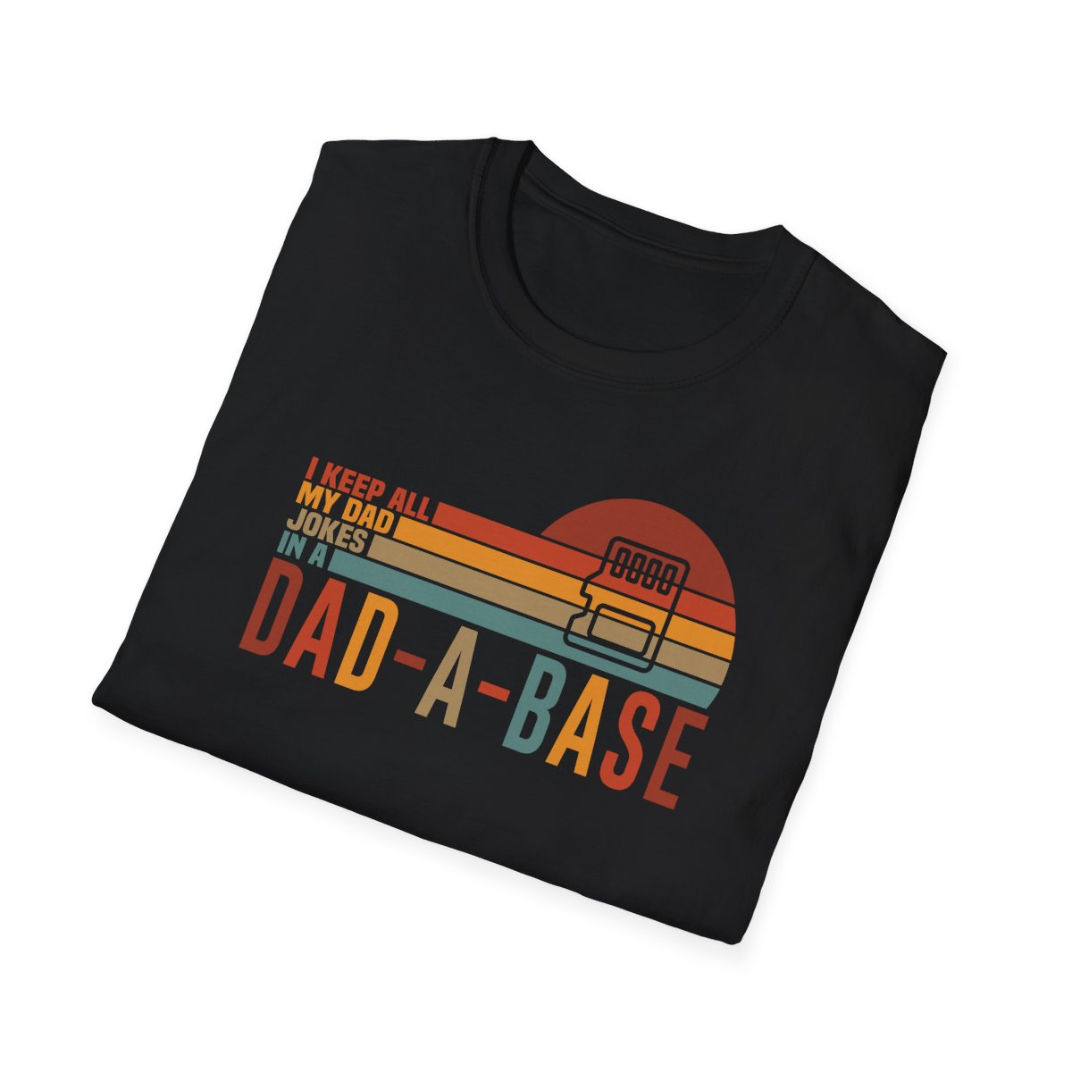 Dad-A-Base Dad Jokes T-Shirt - funny t-shirt by Cheeky Business