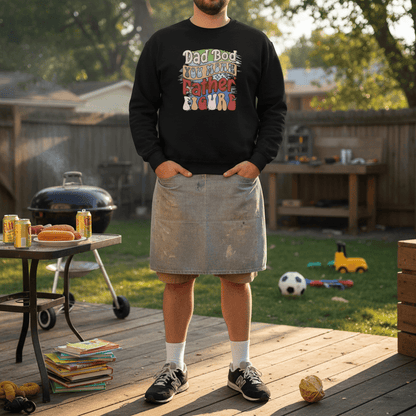 dad bod you mean father figure sweatshirt gift idea for Father's Day or birthday