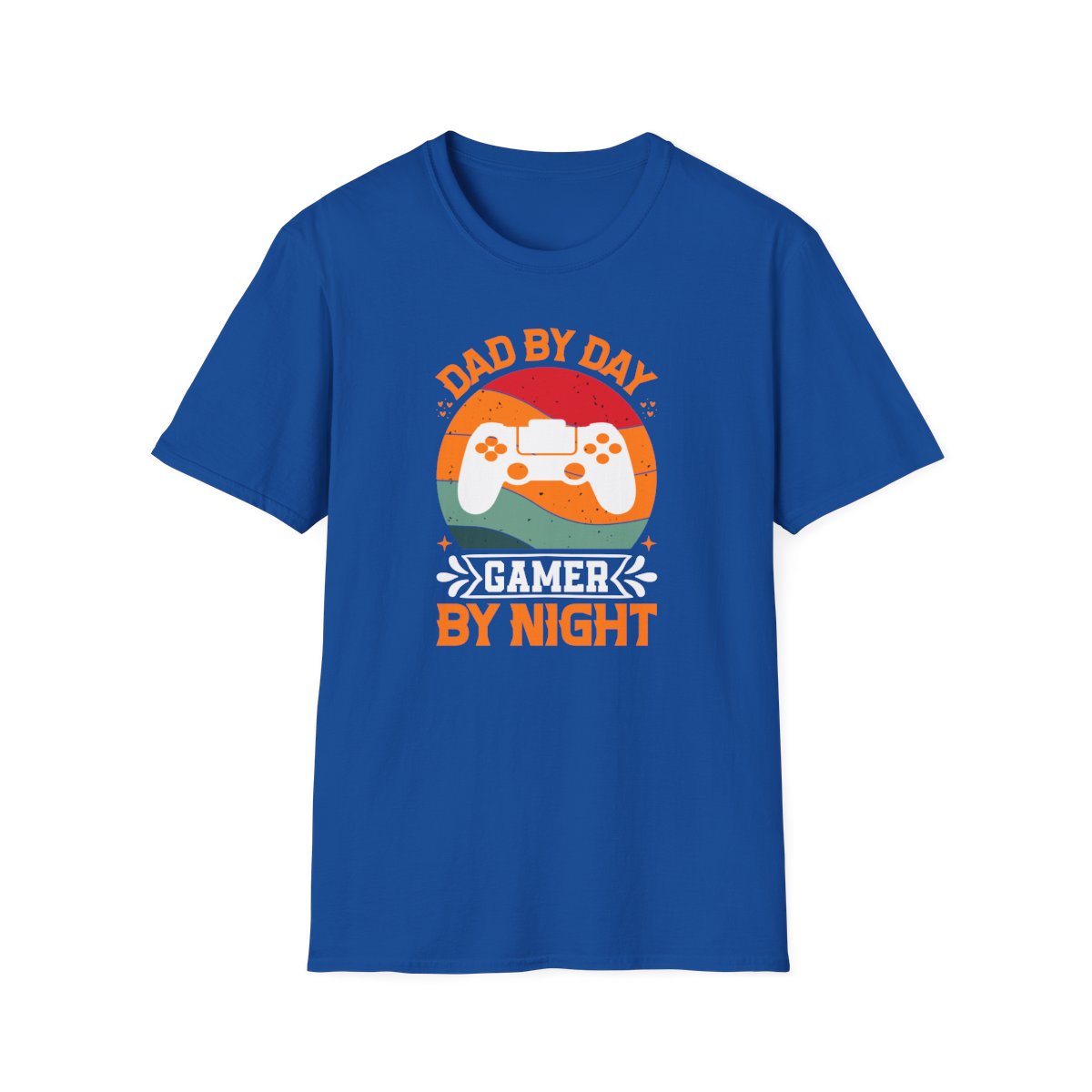 Dad By Day Gamer By Night T-Shirt - funny t-shirt by Cheeky Business