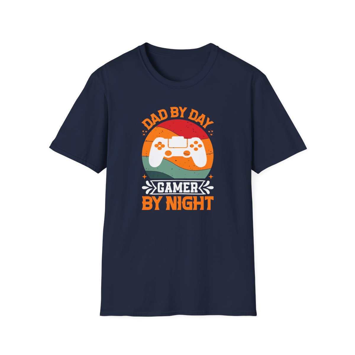 Dad By Day Gamer By Night T-Shirt - funny t-shirt by Cheeky Business