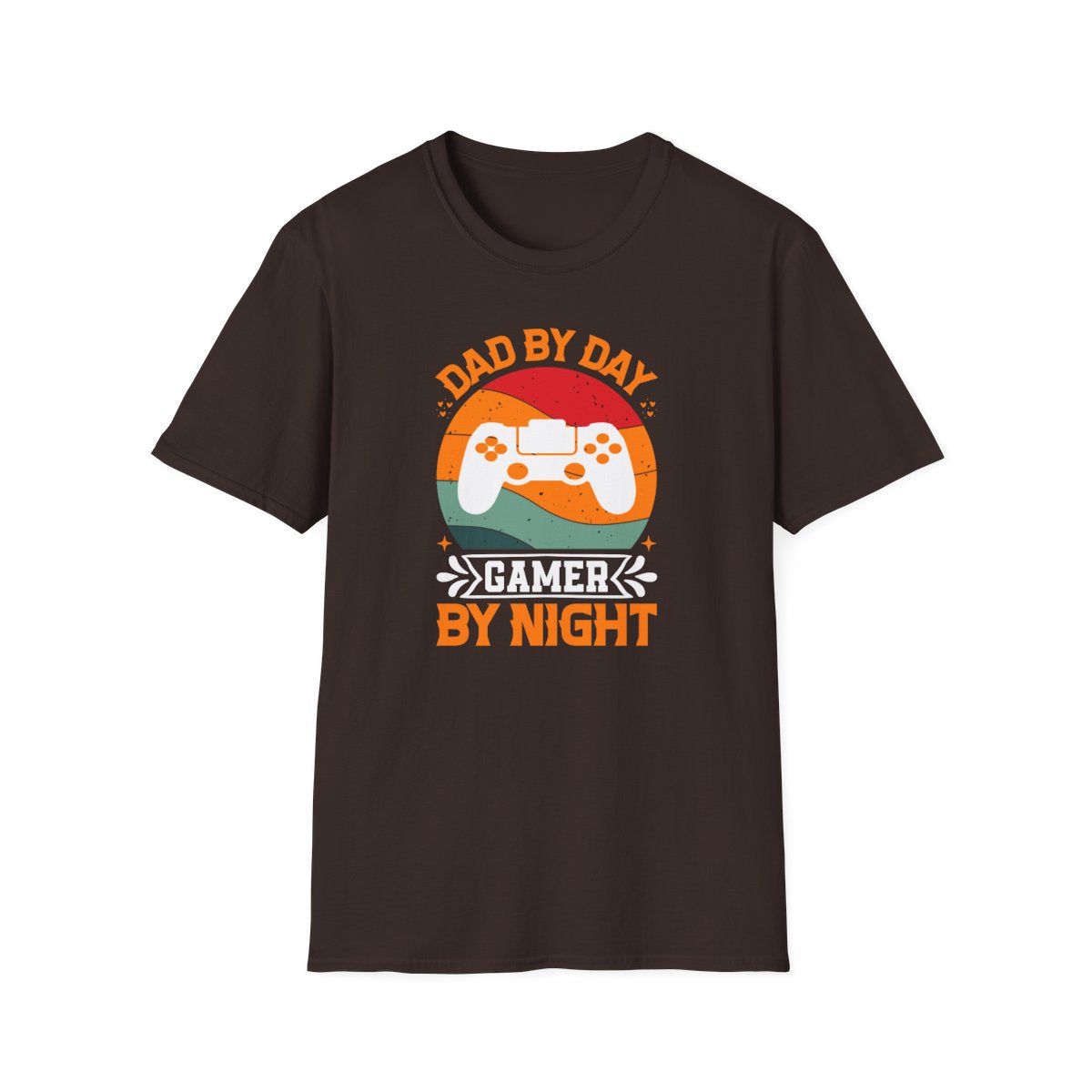 Dad By Day Gamer By Night T-Shirt - funny t-shirt by Cheeky Business