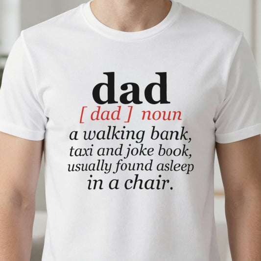 Dad Definition Funny T-Shirt & Sweatshirt close-up