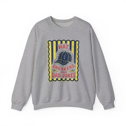 Dad Jokes Lifestyle Sweatshirt - funny sweatshirt by Cheeky Business