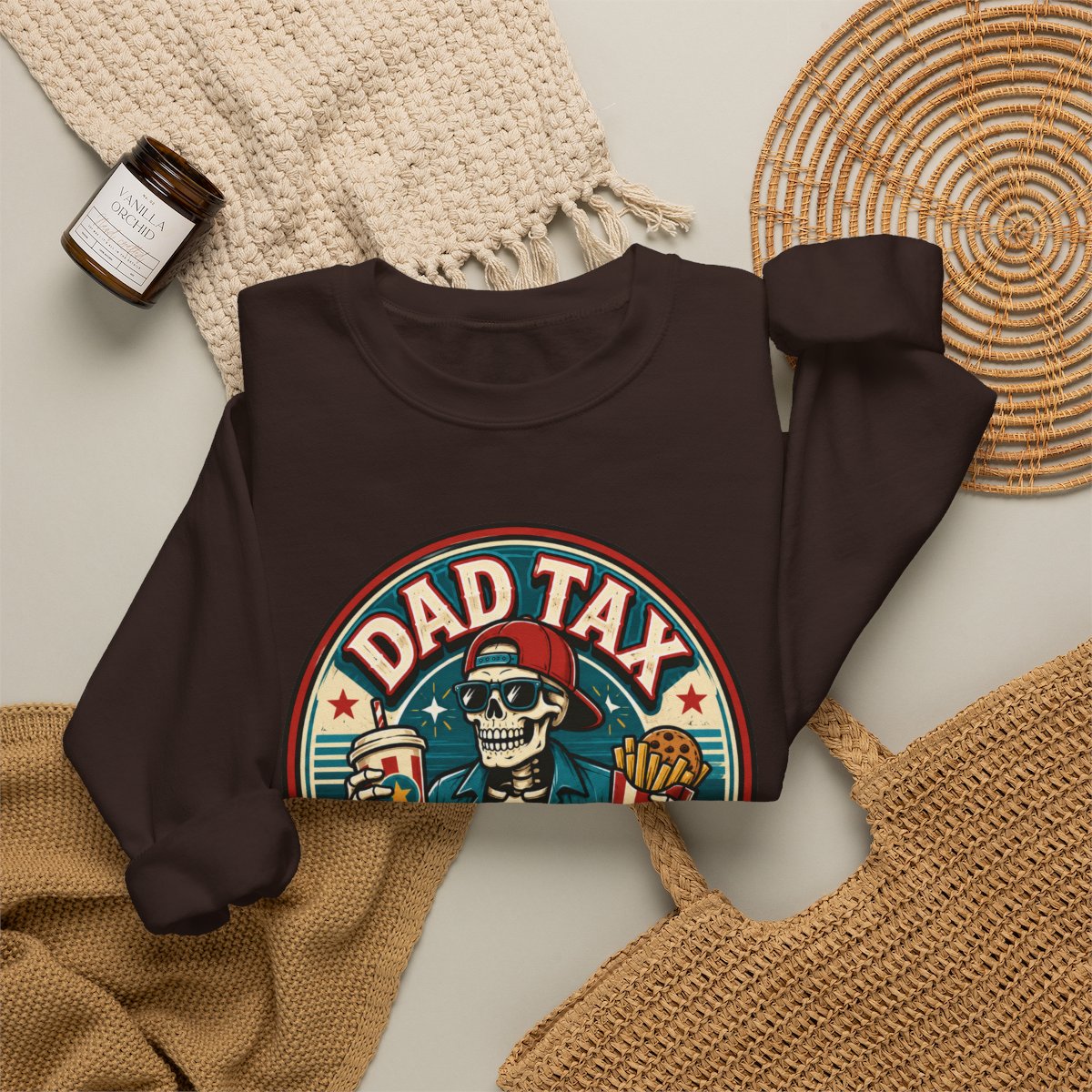 Dad Tax: Making Sure It's Not Poison Sweatshirt - funny sweatshirt by Cheeky Business