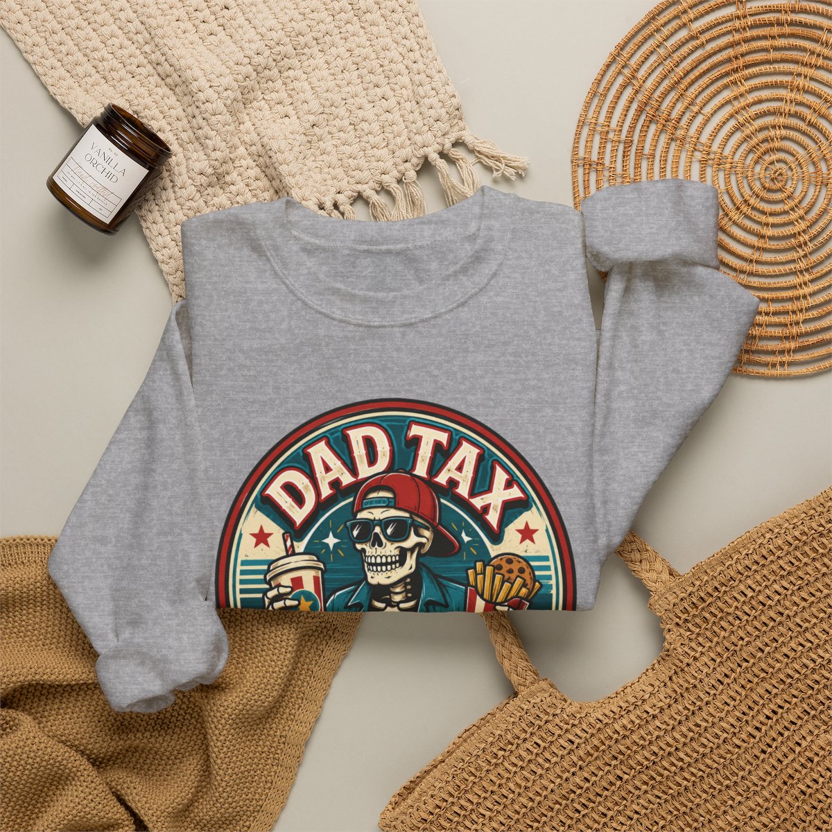 Dad Tax: Making Sure It's Not Poison Sweatshirt - funny sweatshirt by Cheeky Business
