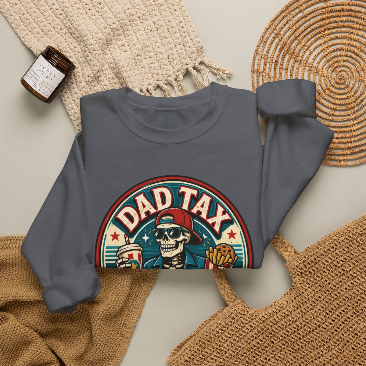 Dad Tax: Making Sure It's Not Poison Sweatshirt - funny sweatshirt by Cheeky Business