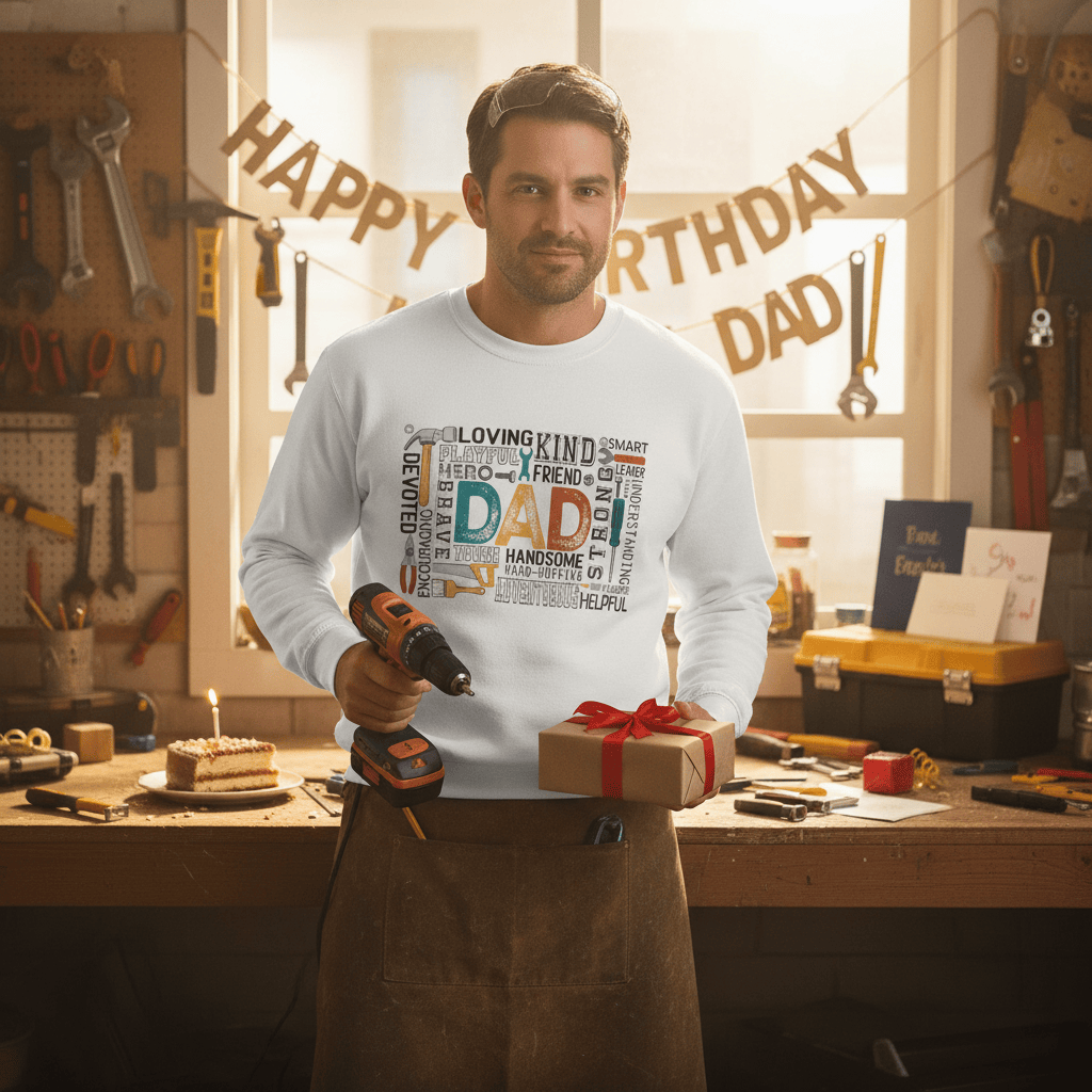Dad The Handyman Sweatshirt sweatshirt product image 6 from Beast and Beauty
