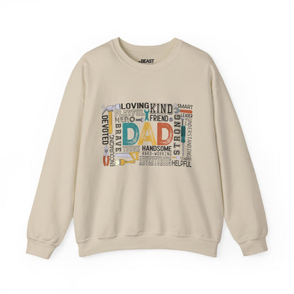 Dad The Handyman Sweatshirt sweatshirt product image 2 from Beast and Beauty