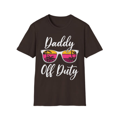Daddy Off Duty T-Shirt - funny t-shirt by Cheeky Business