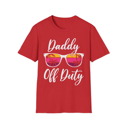 Daddy Off Duty T-Shirt - funny t-shirt by Cheeky Business