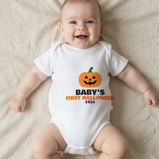 Daddy's First Halloween & Baby's First Halloween Matching Set